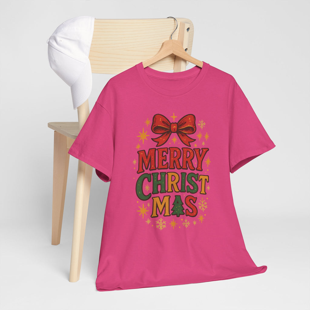 Merry Christmas Unisex Cotton Tee