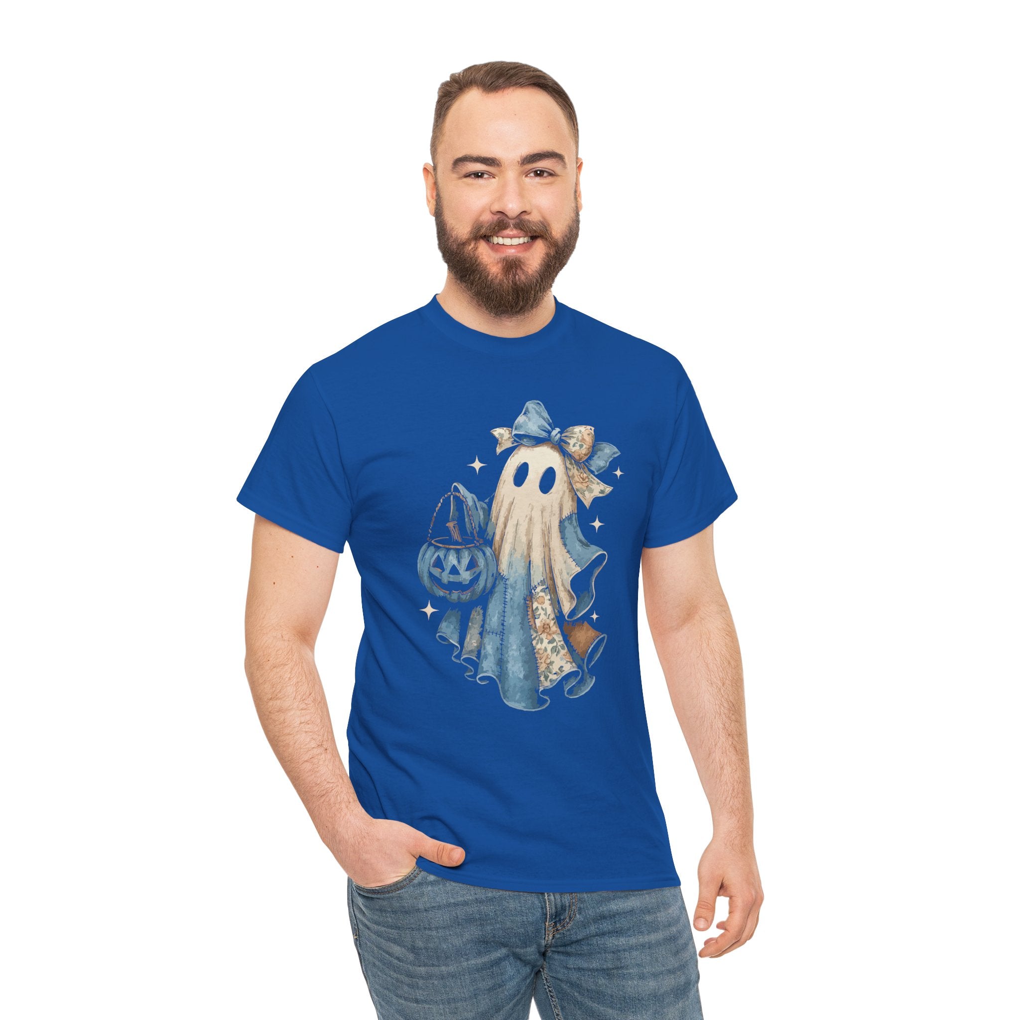 Ghost Halloween Unisex Cotton Tee