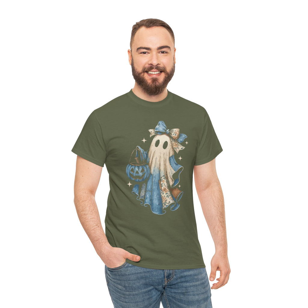 Ghost Halloween Unisex Cotton Tee