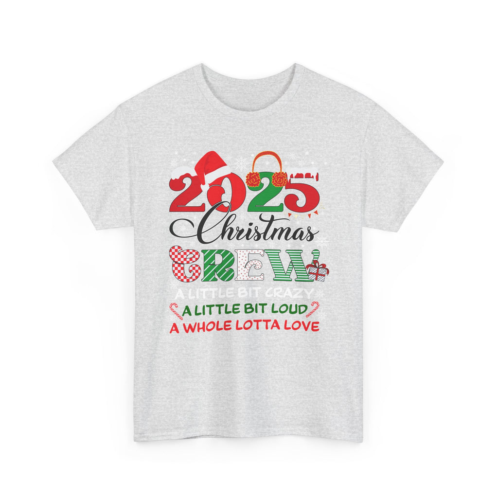 Christmas Crew 2025 Unisex Cotton Tee