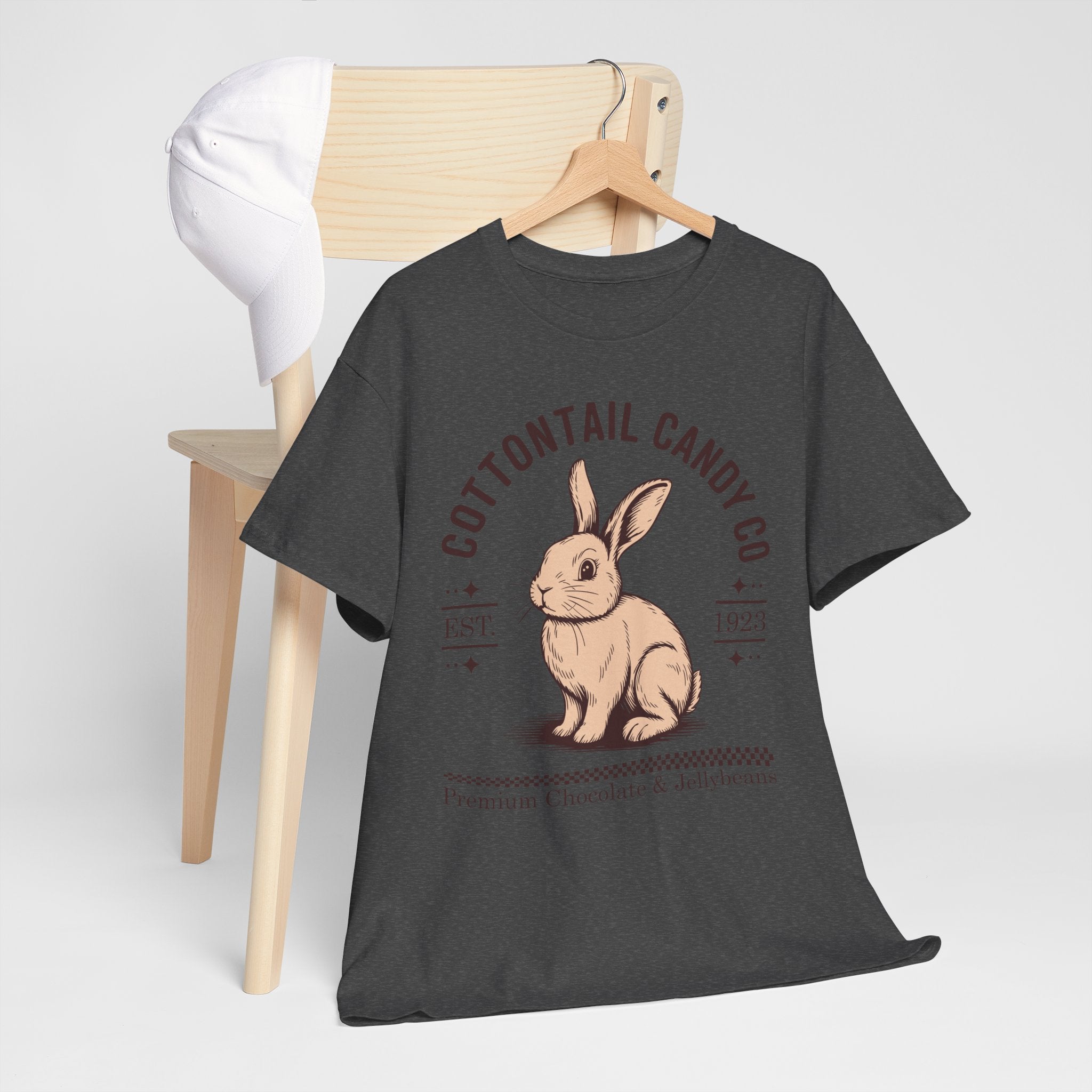 Cottontail Candy Co. Vintage Bunny Unisex Cotton Tee