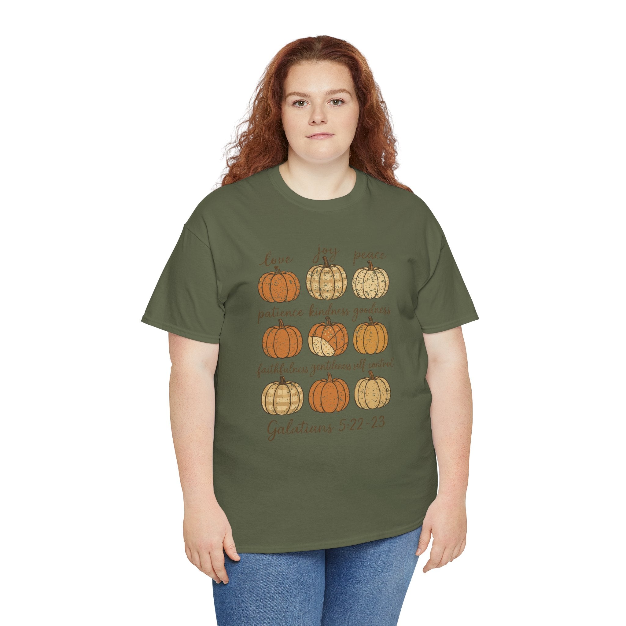 Pumpkins of the Spirit Unisex Cotton Tee