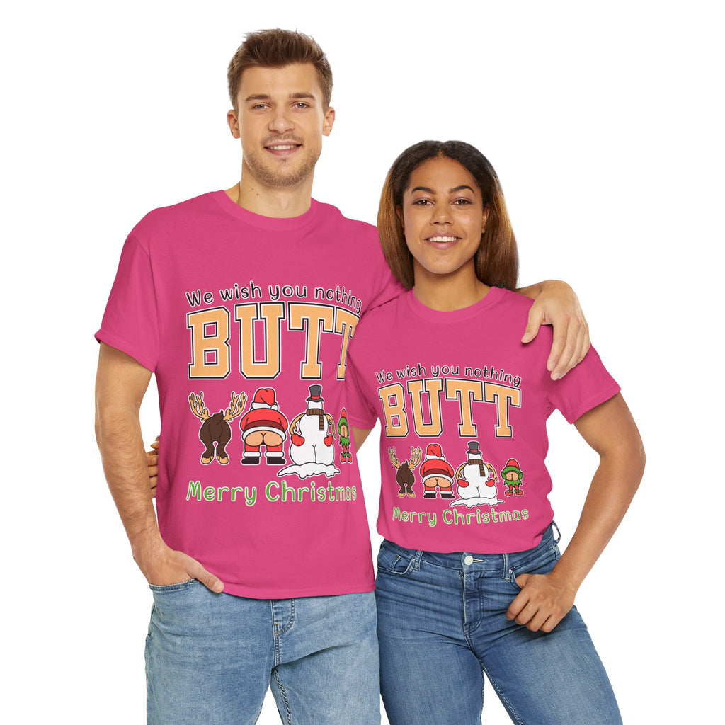 Christmas Butts Unisex Cotton Tee