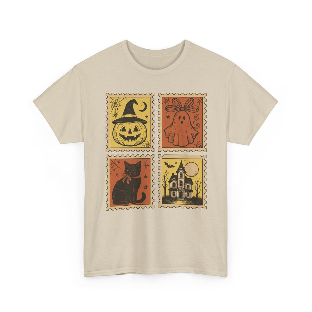 Halloween Stamp Collection Unisex Cotton Tee