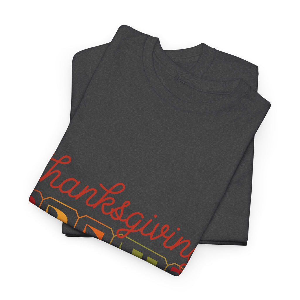 Thanksgiving Crew 2025 Tee — "Thankful for My Tribe" Autumn Holiday Unisex Cotton Tshirt