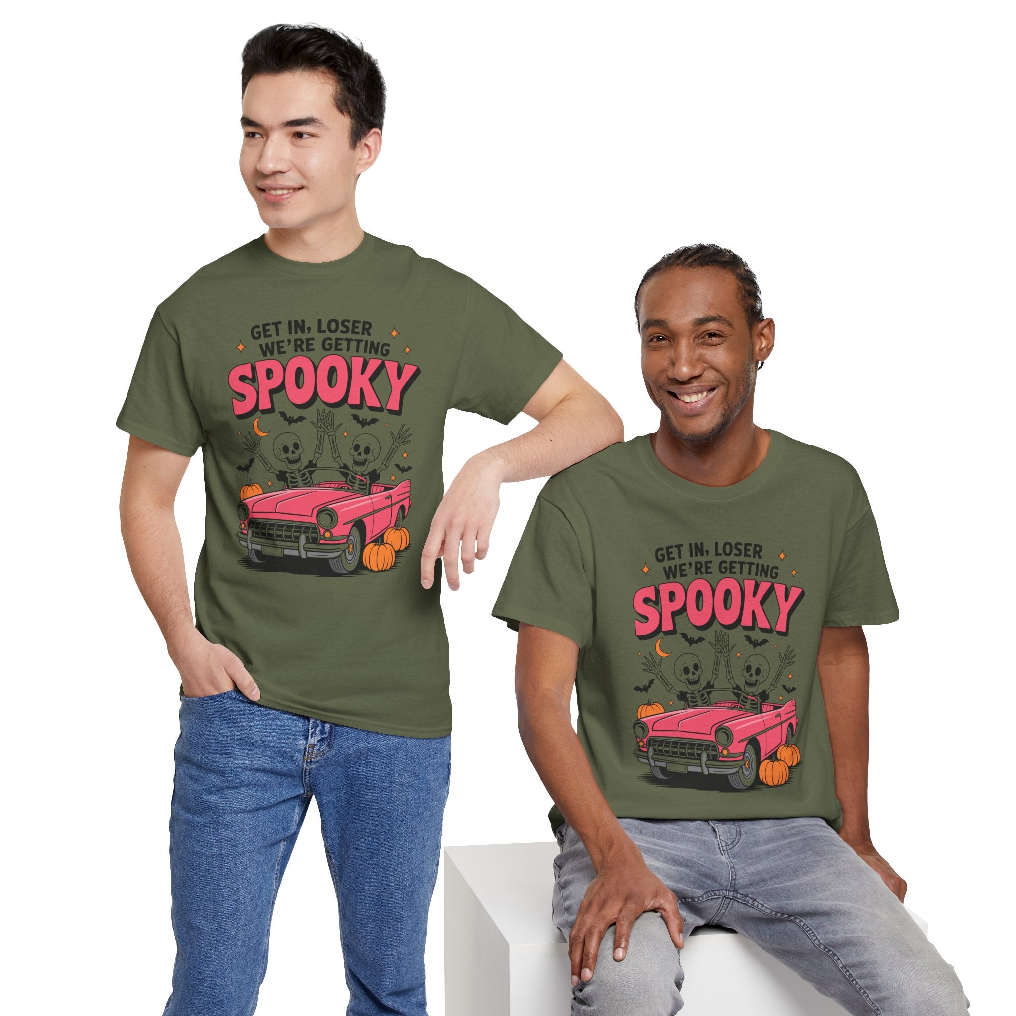 Spooky Skeletons Unisex Cotton Tee