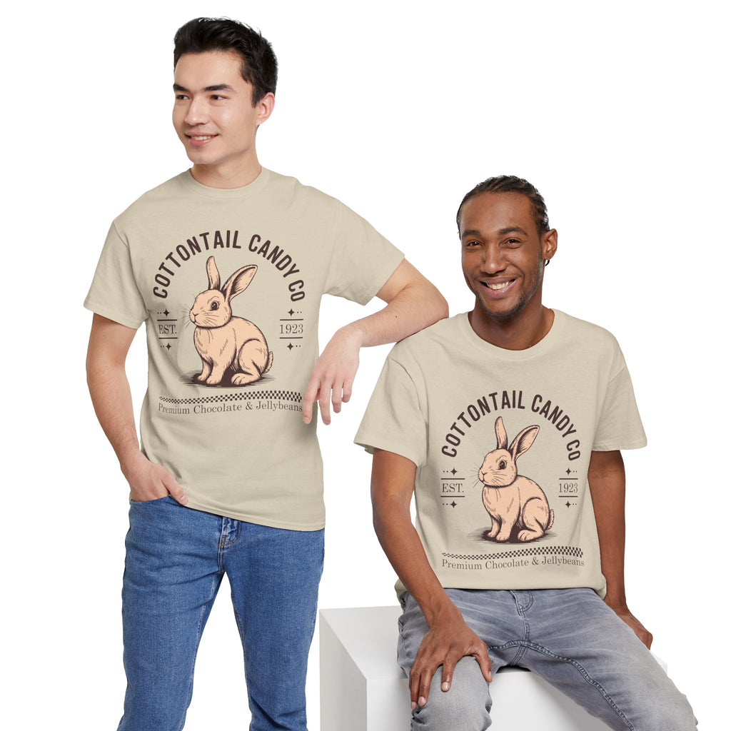 Cottontail Candy Co. Vintage Bunny Unisex Cotton Tee