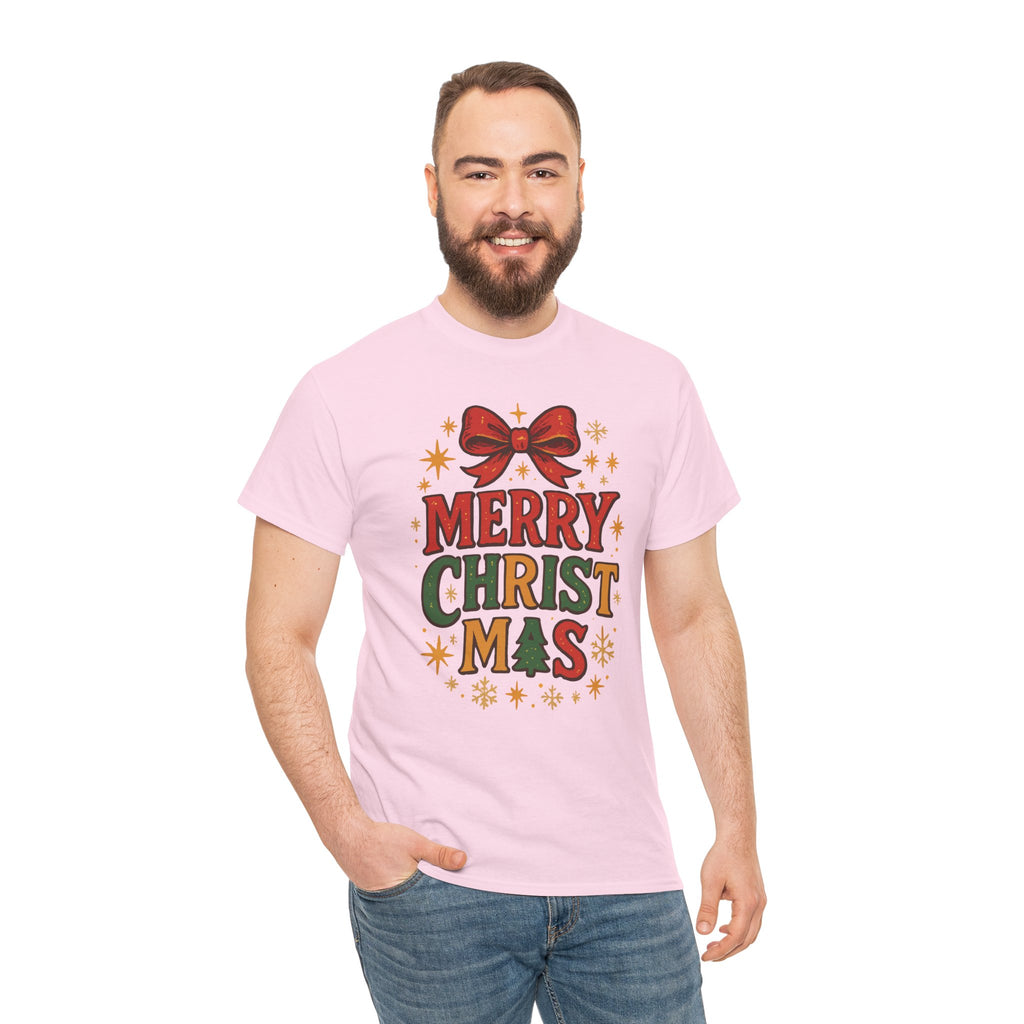 Merry Christmas Unisex Cotton Tee