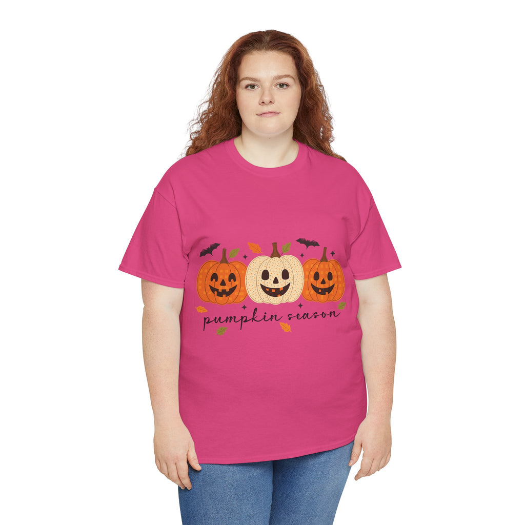 Pumpkin Season Unisex Cotton Tee
