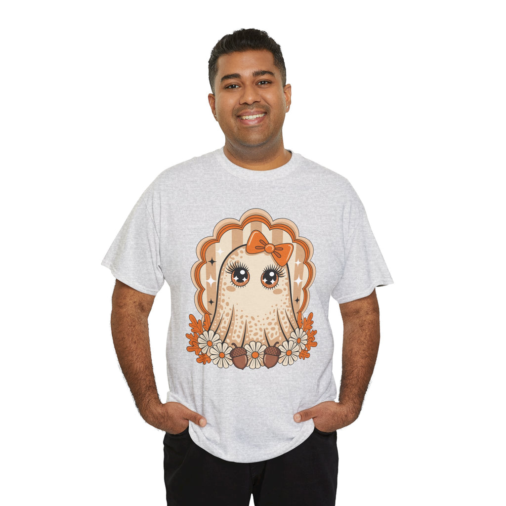 Ghost and Daisies Unisex Cotten Tee