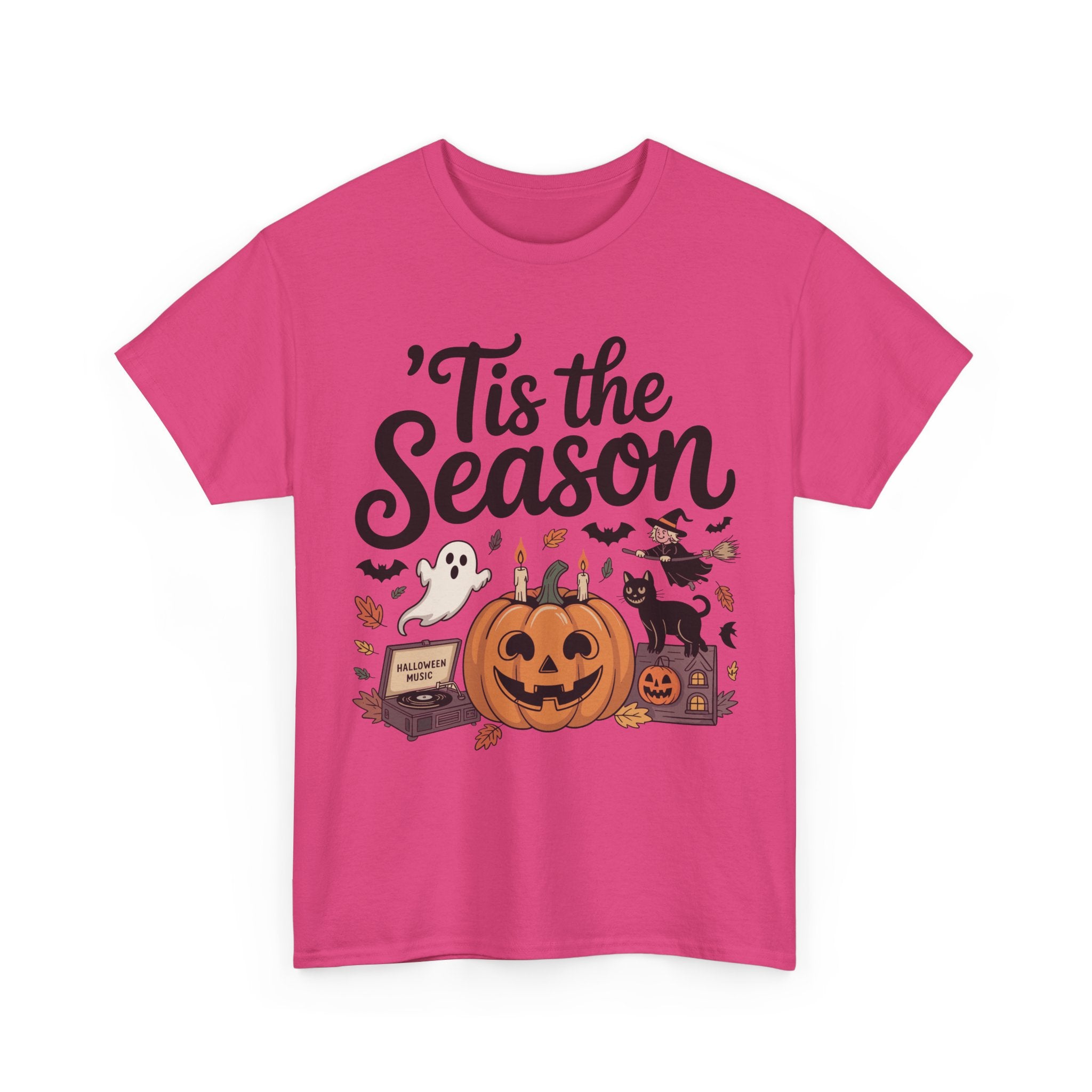 Holiday Season Unisex Cotton T-Shirt - Tis the Season Design