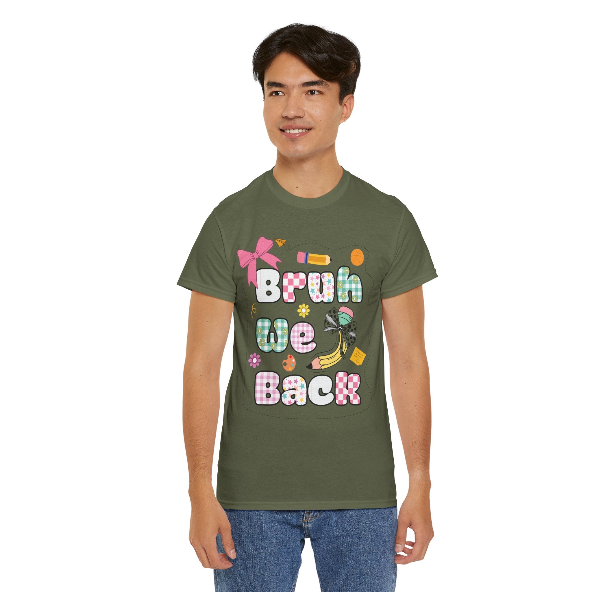 Bruh We Back Cotton Tee