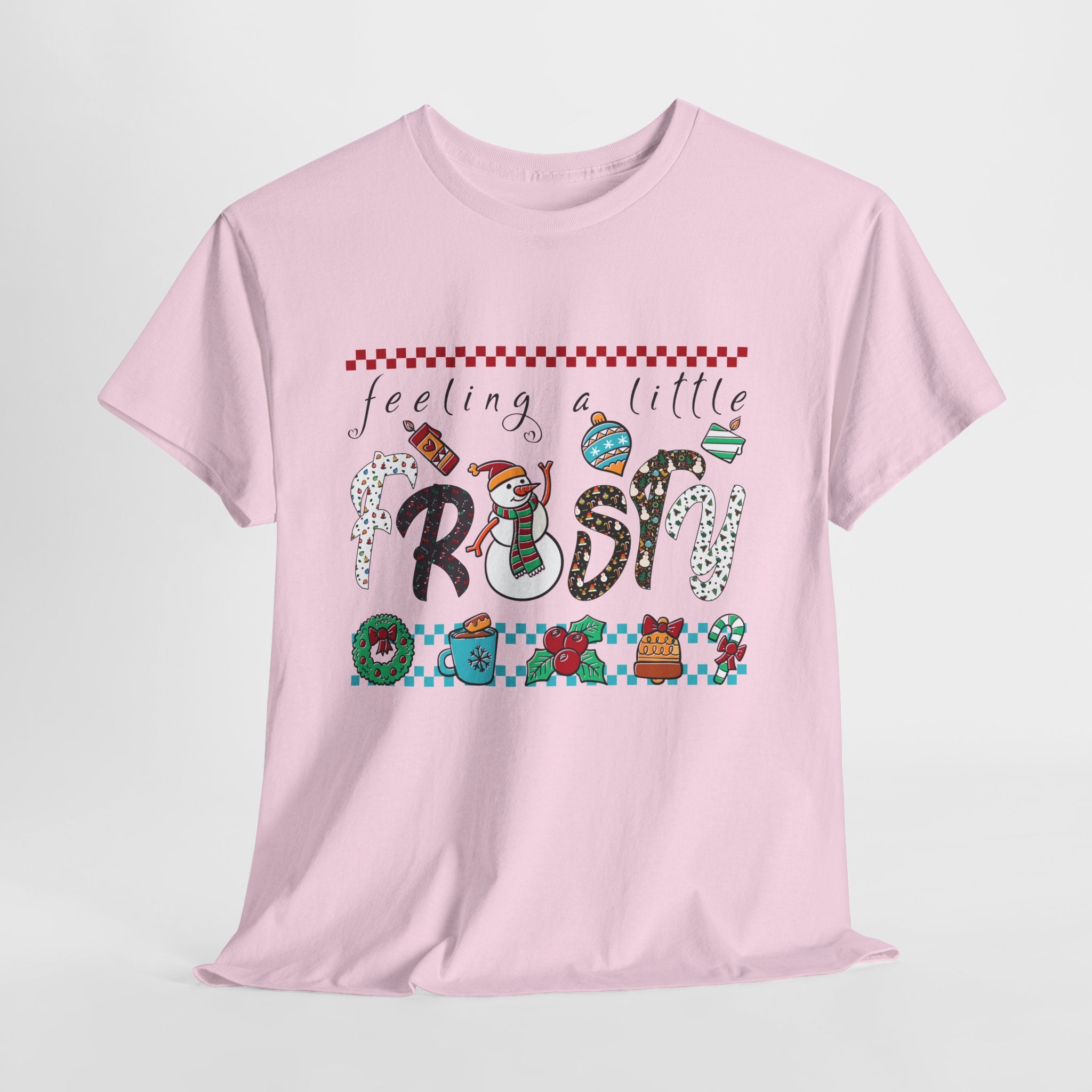 Christmas Frosty Unisex Cotton Tee