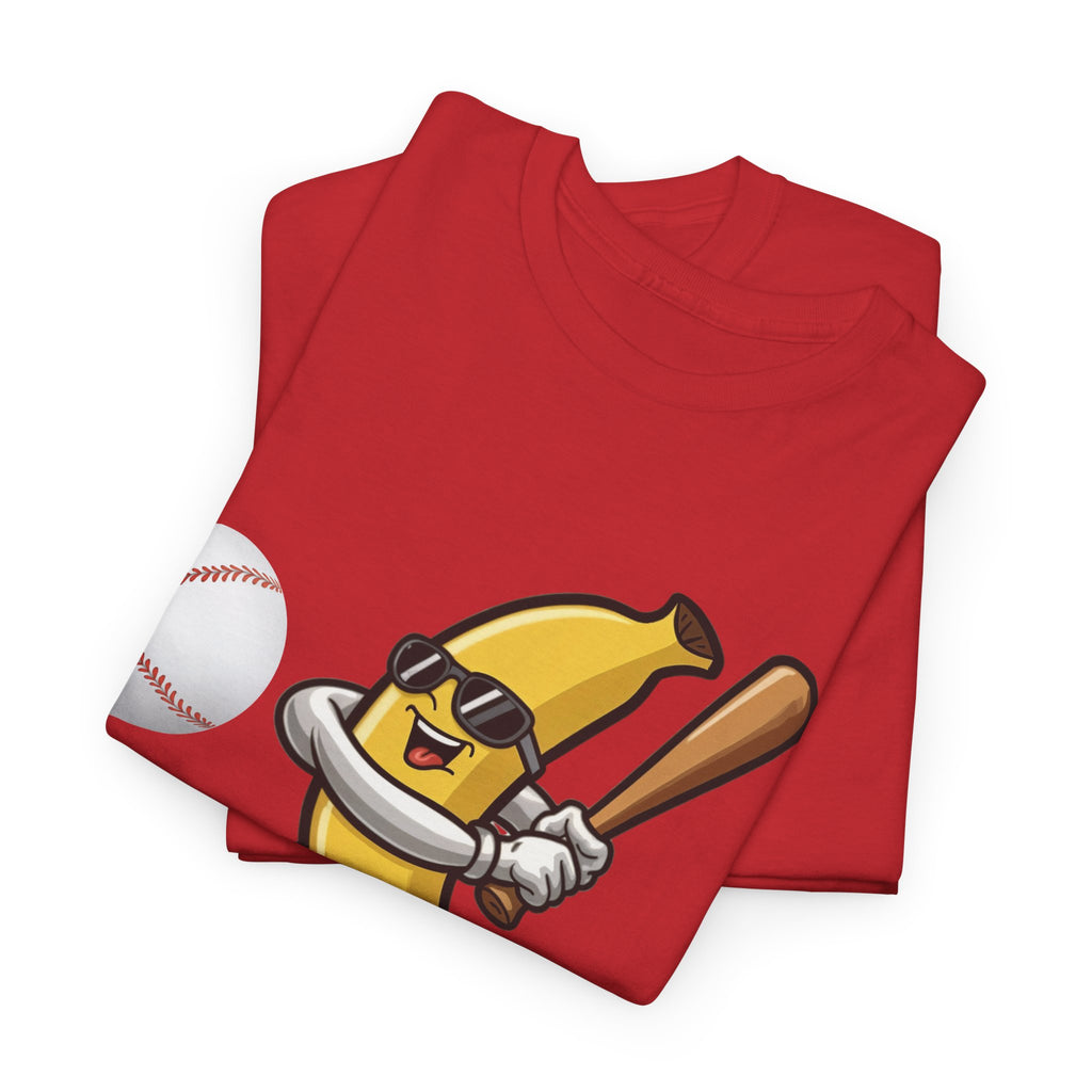 Banana Playing Baseball Tee