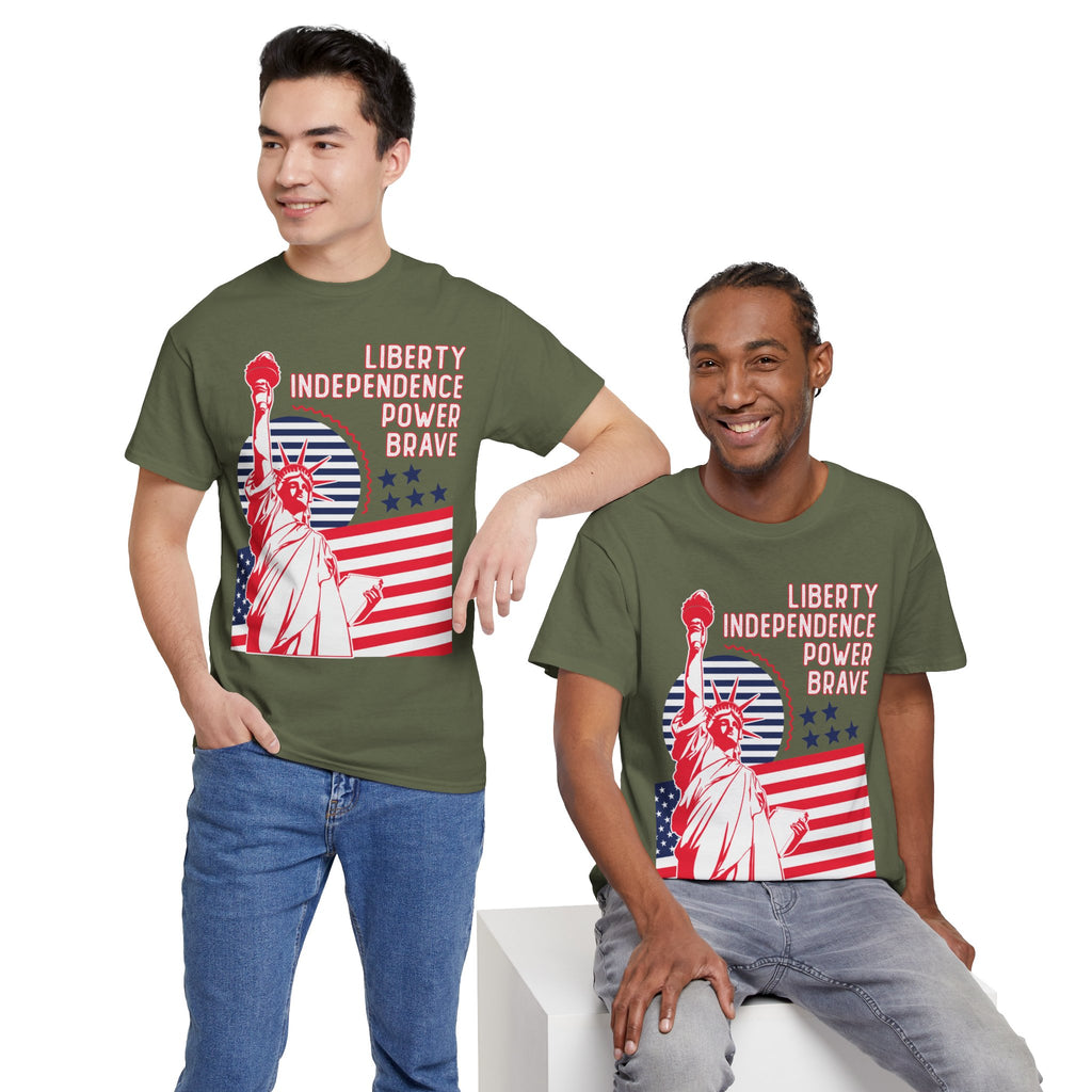 American Independence Day Unisex Cotton Tee