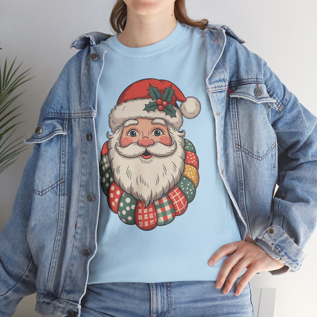 Vintage Santa Unisex Cotton Tee