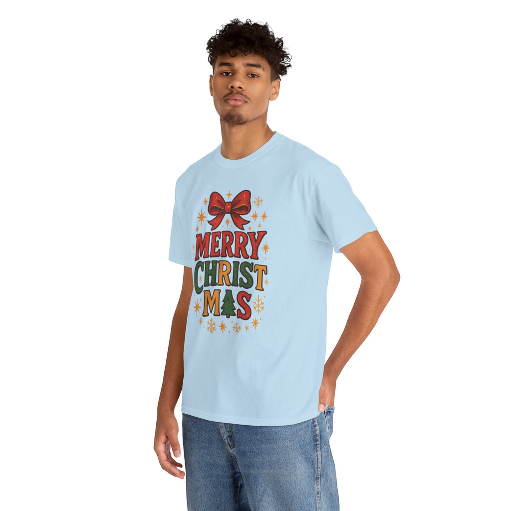 Merry Christmas Unisex Cotton Tee