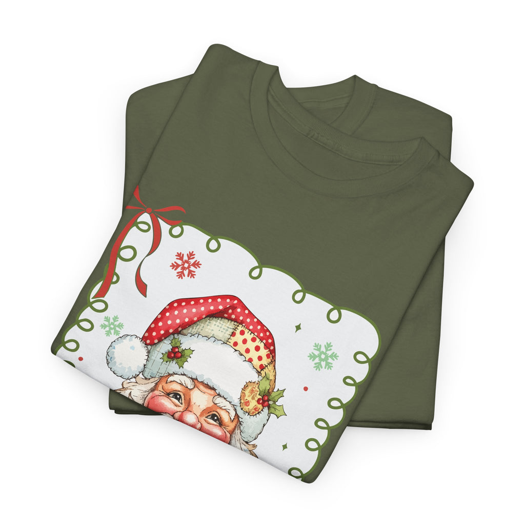 Santa Vintage Unisex Cotton Tee