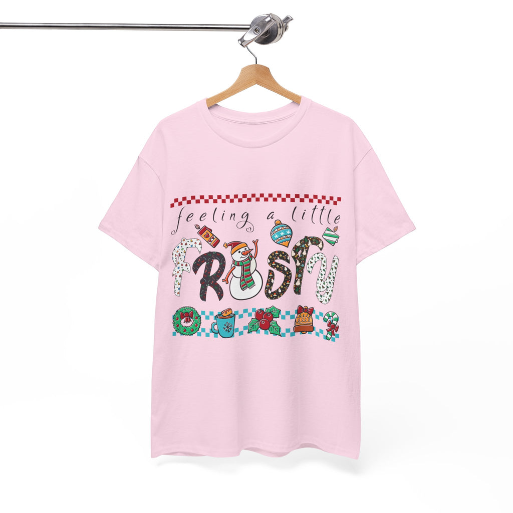 Christmas Frosty Unisex Cotton Tee