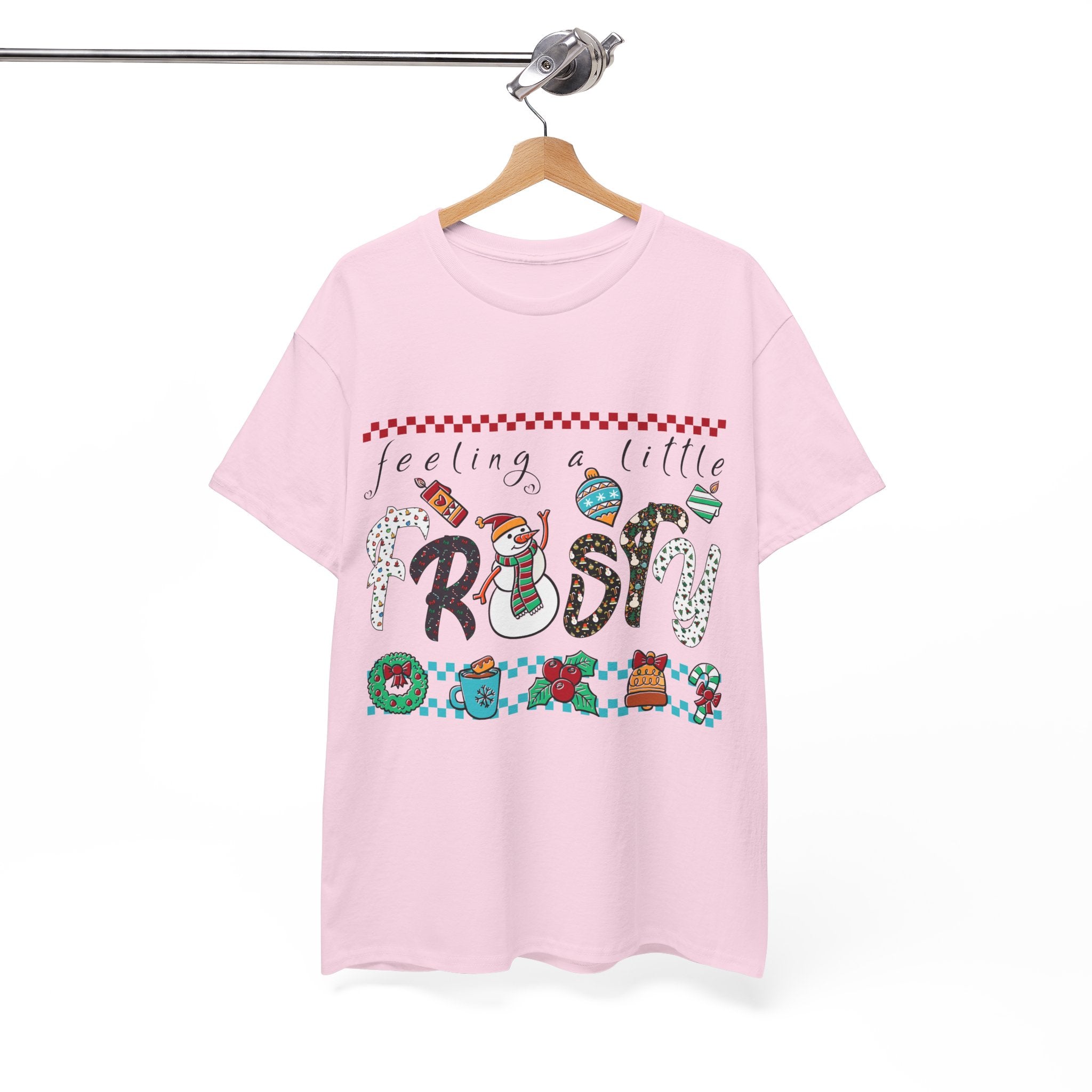 Christmas Frosty Unisex Cotton Tee