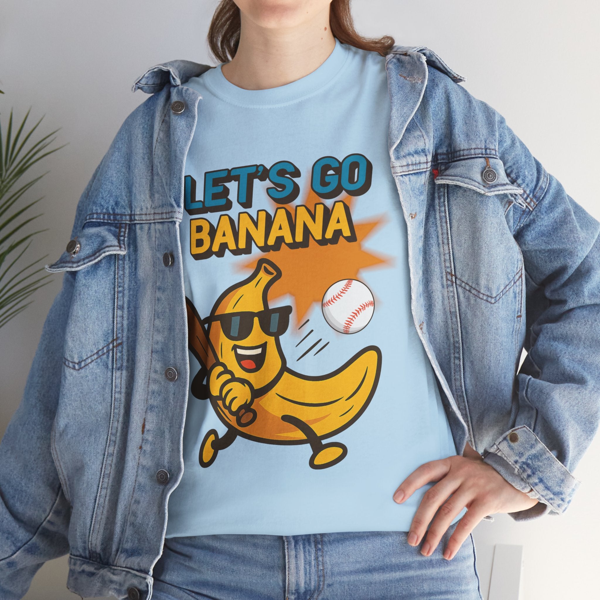Baseball Banana Unisex Tee
