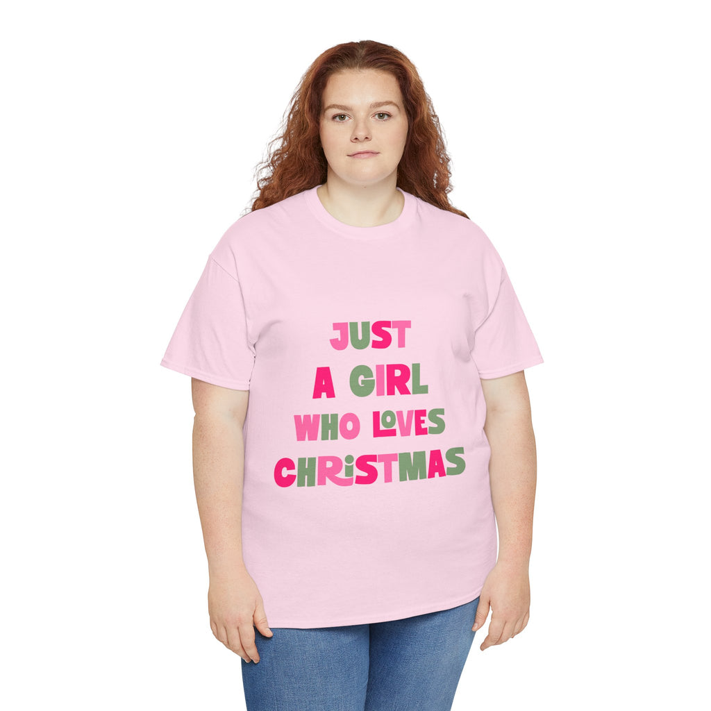 Christmas Text Unisex Cotton Tee