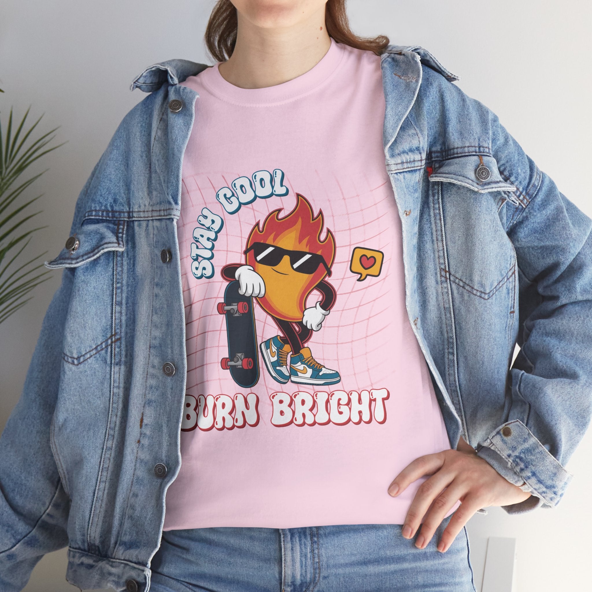 Stay Cool Burn Bright Unisex Tee