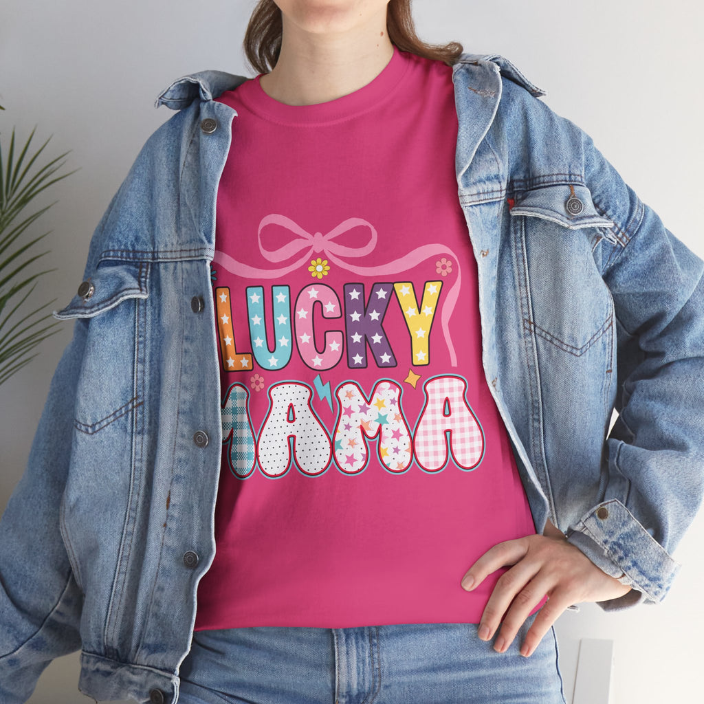 Lucky Mama Unisex Cotton Tee