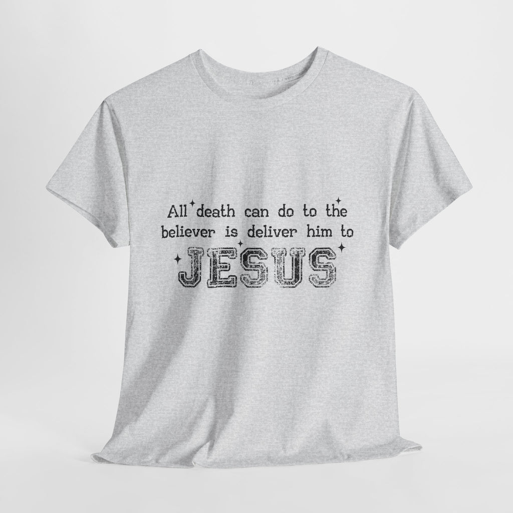 Minimalist Black Typographic Unisex Cotton Tee