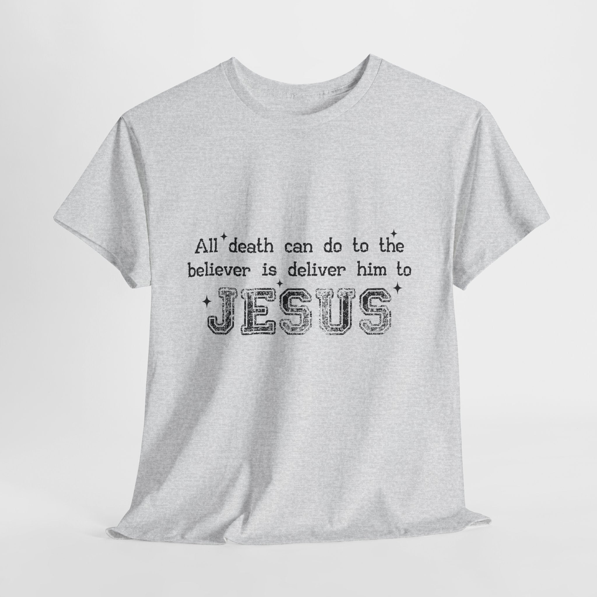 Minimalist Black Typographic Unisex Cotton Tee