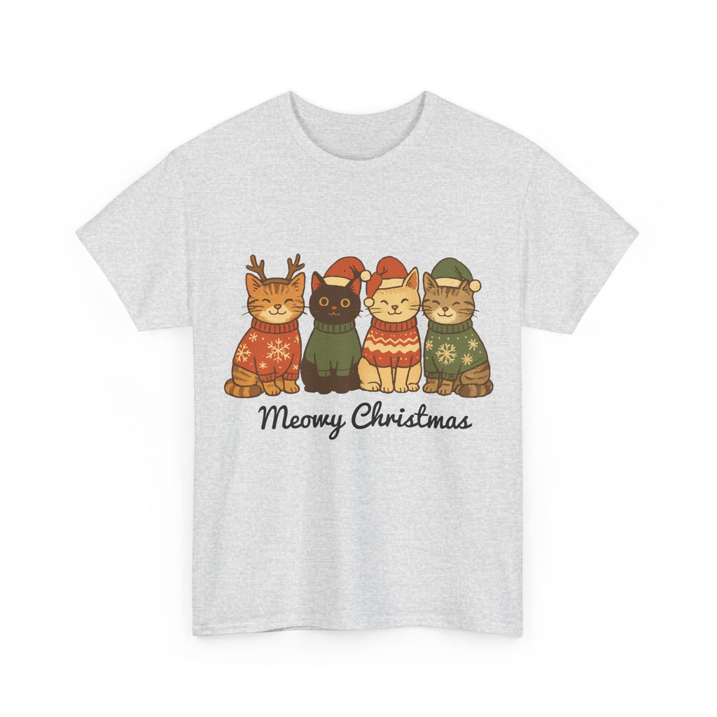 Christmas Cats Unisex Cotton Tee
