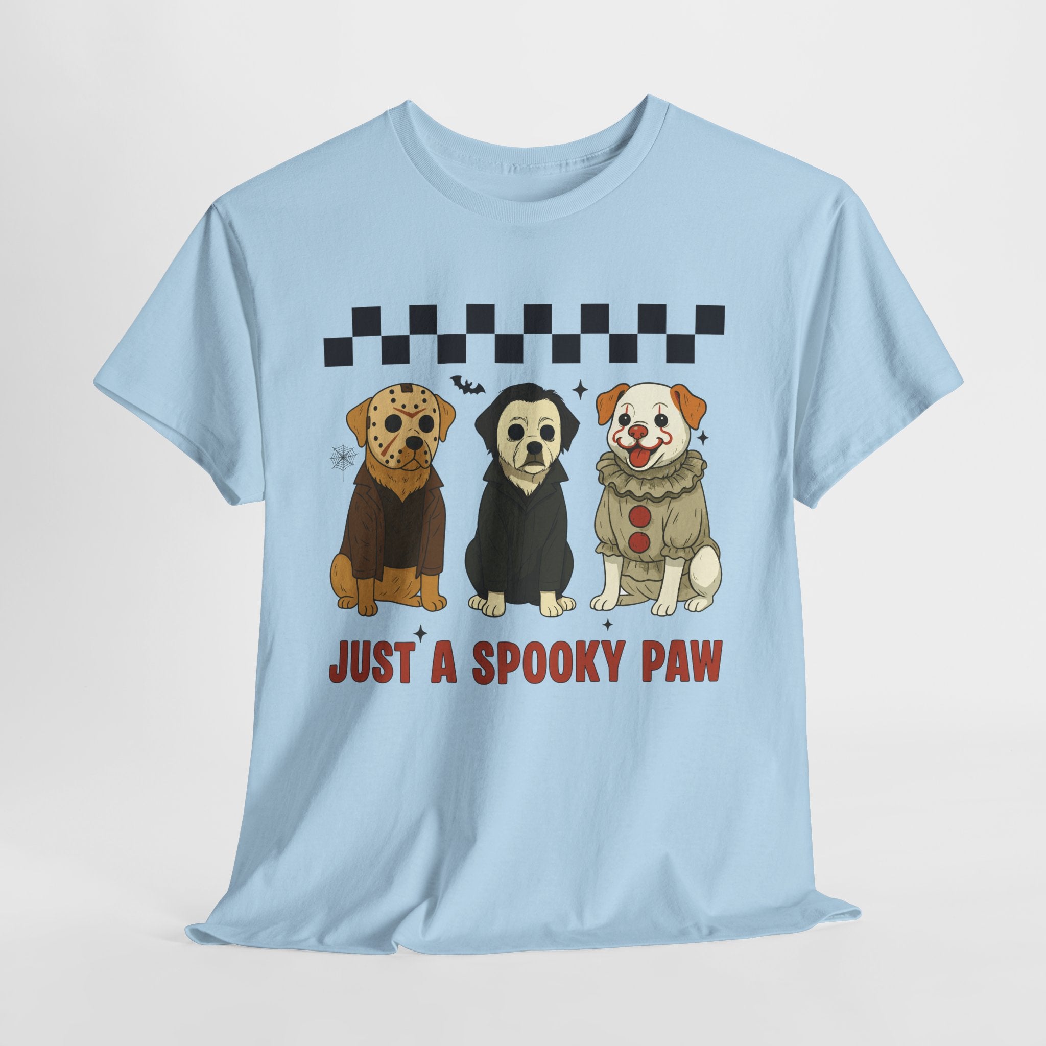 Halloween "Just A Spooky Paw" Unisex Cotton Tee