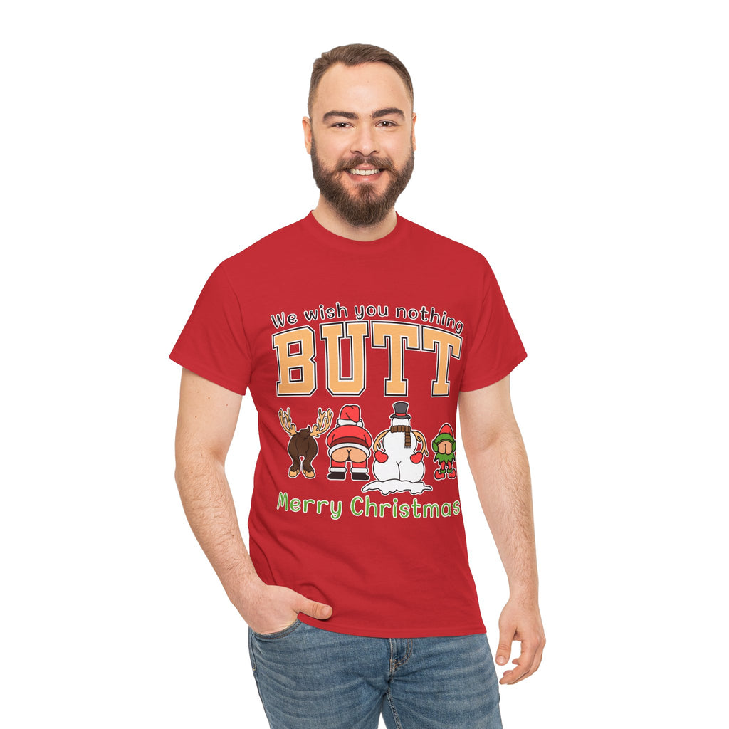 Christmas Butts Unisex Cotton Tee