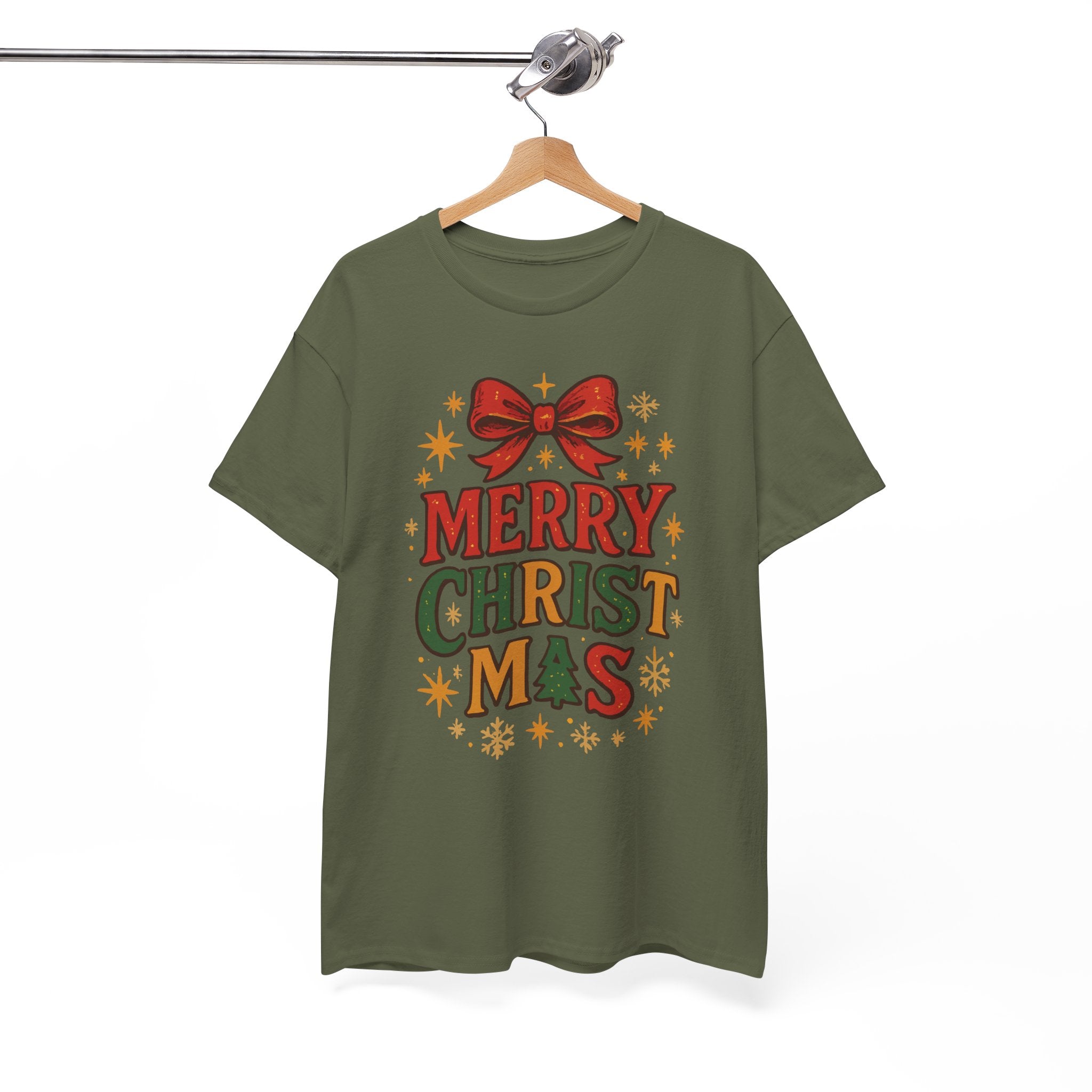 Merry Christmas Unisex Cotton Tee