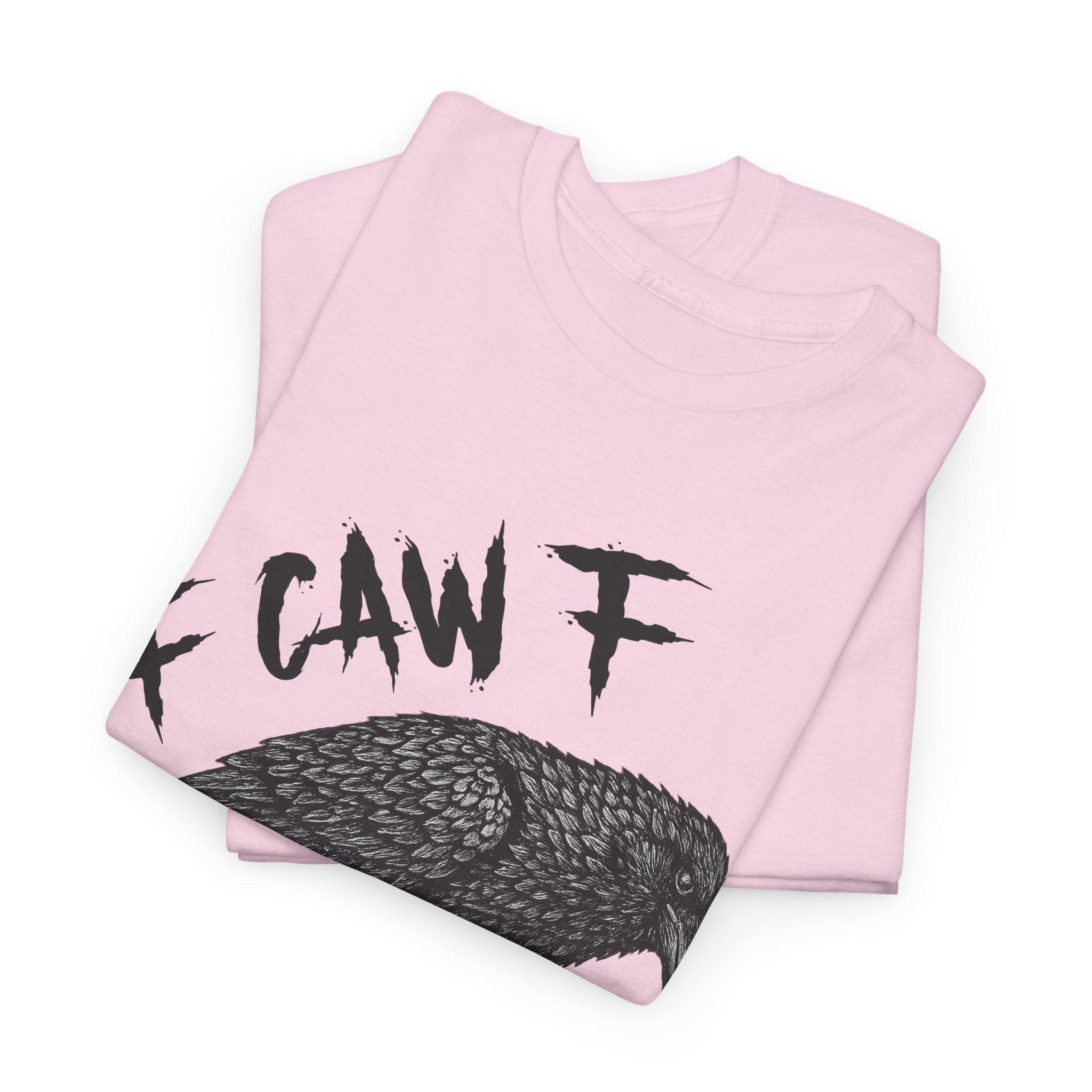 Gothic Crow & Skull T-Shirt — Dark Gothic Skull Unisex Cotton Tee