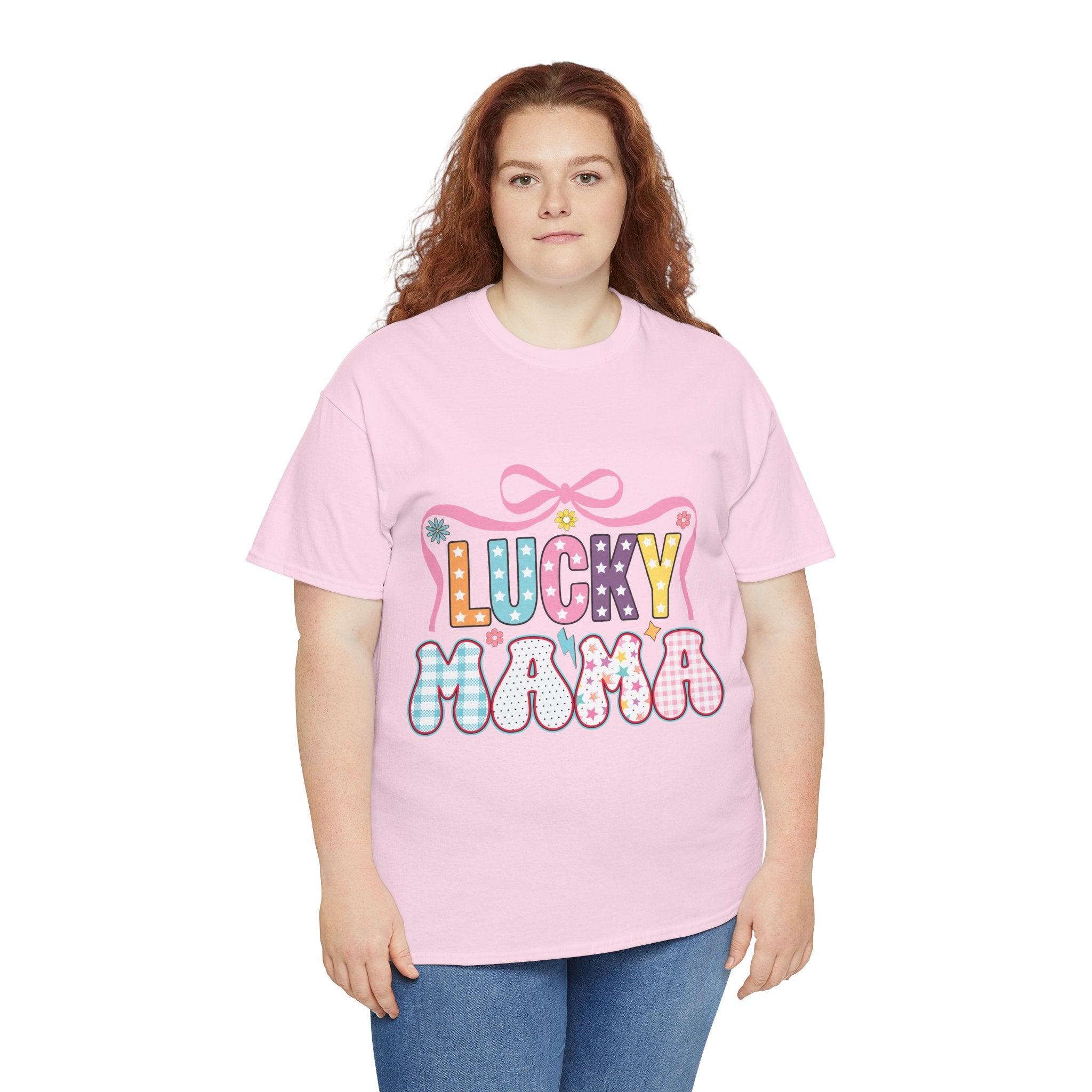 Lucky Mama Unisex Cotton Tee