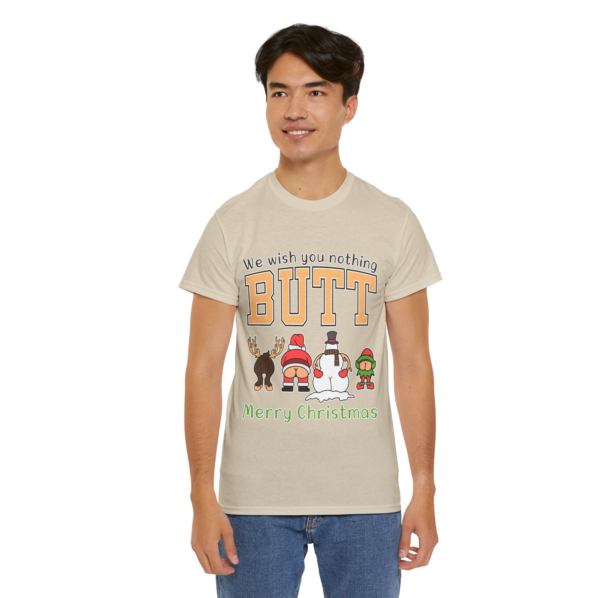 Christmas Butts Unisex Cotton Tee