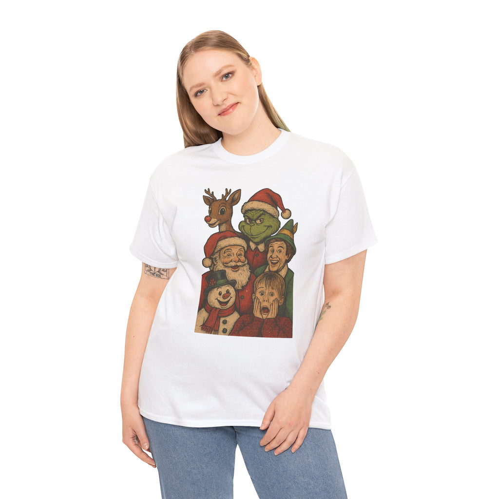 Christmas Icon Vintage Unisex Cotton Tee
