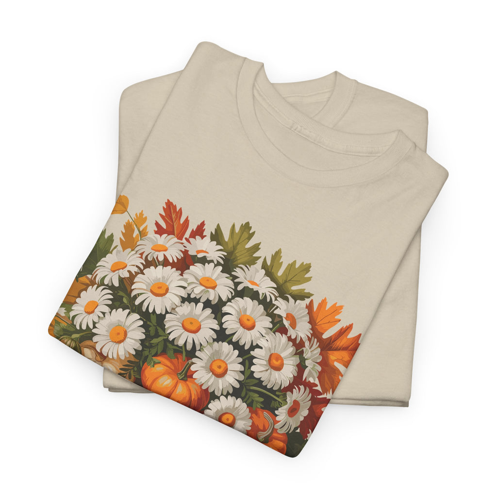 I Will Praise Him In Every Season Fall Floral Unisex Cotton Tee