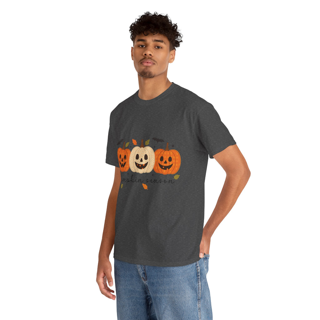 Pumpkin Season Unisex Cotton Tee