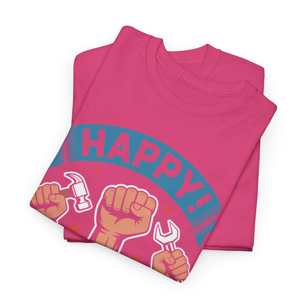Happy US Labour Day Unisex Heavy Cotton T-Shirt