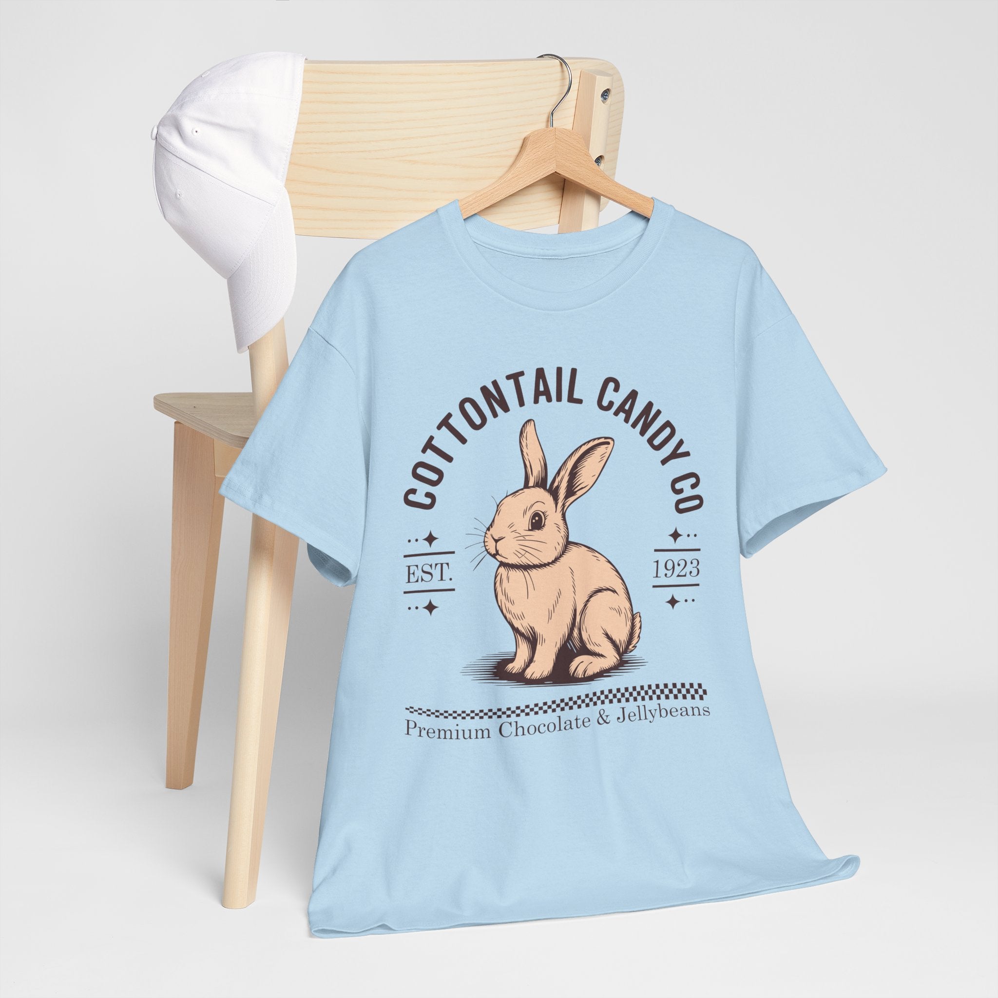 Cottontail Candy Co. Vintage Bunny Unisex Cotton Tee