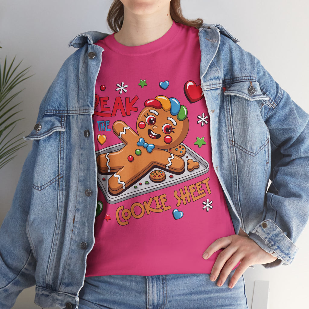 Gingerbread ‘I’m Freak on the Cookie Sheet’ Unisex Cotton Tee
