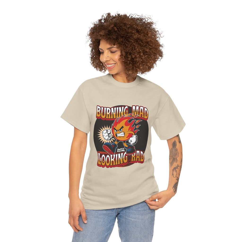 Burning Mad Looking Rad Unisex Tee
