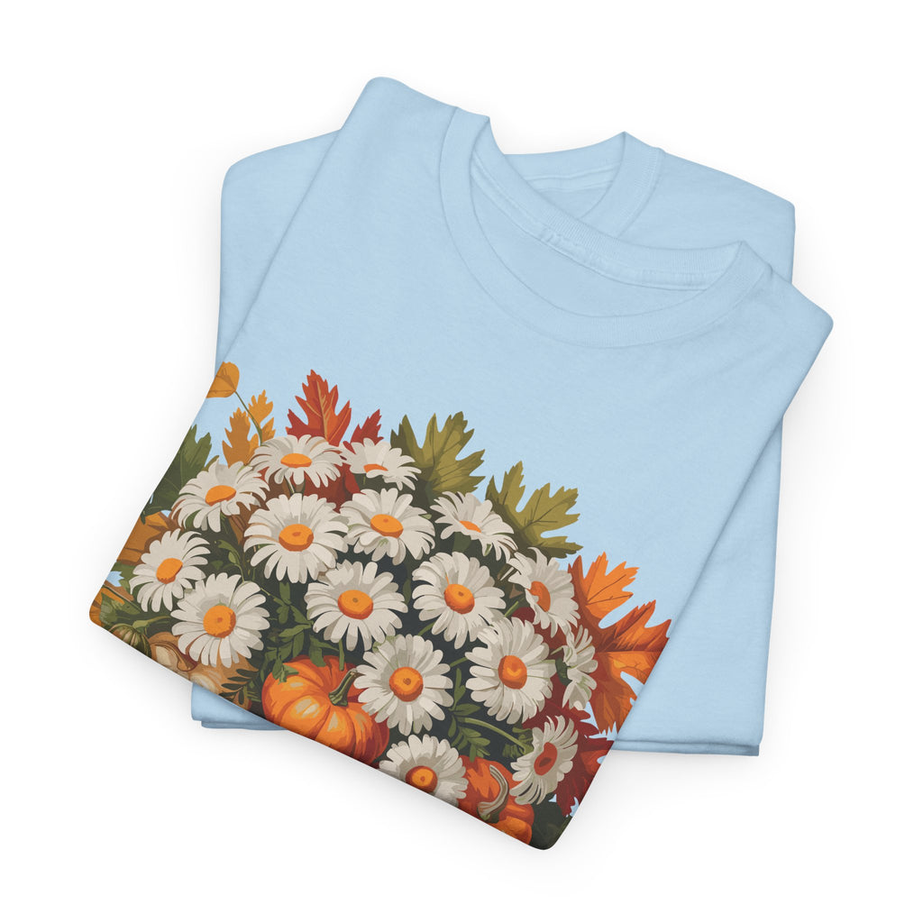 I Will Praise Him In Every Season Fall Floral Unisex Cotton Tee