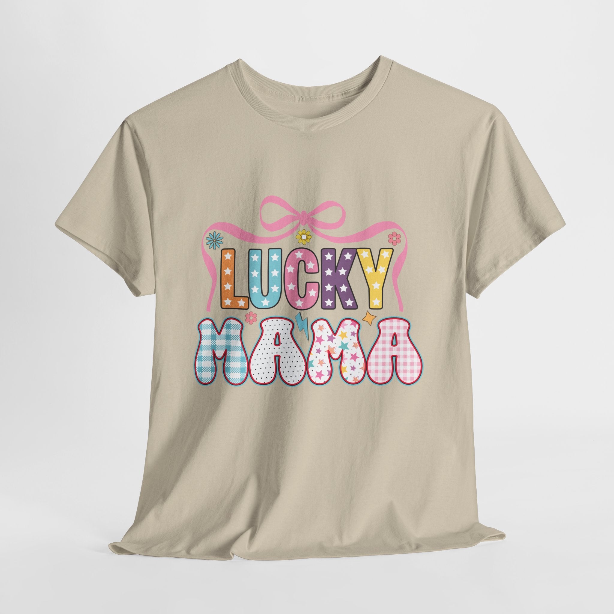 Lucky Mama Unisex Cotton Tee