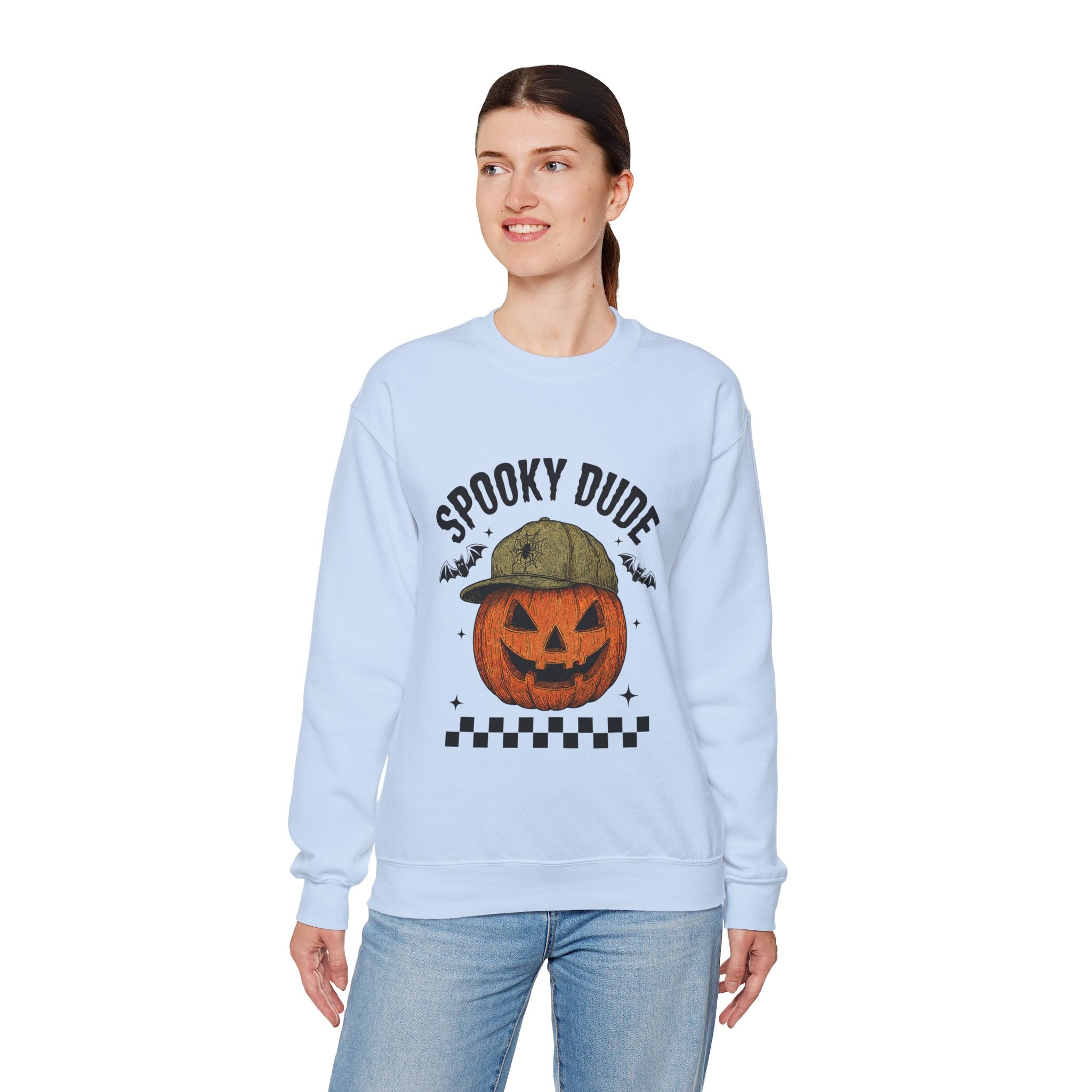Spooky Pumpkin Crewneck Sweatshirt - Unisex
