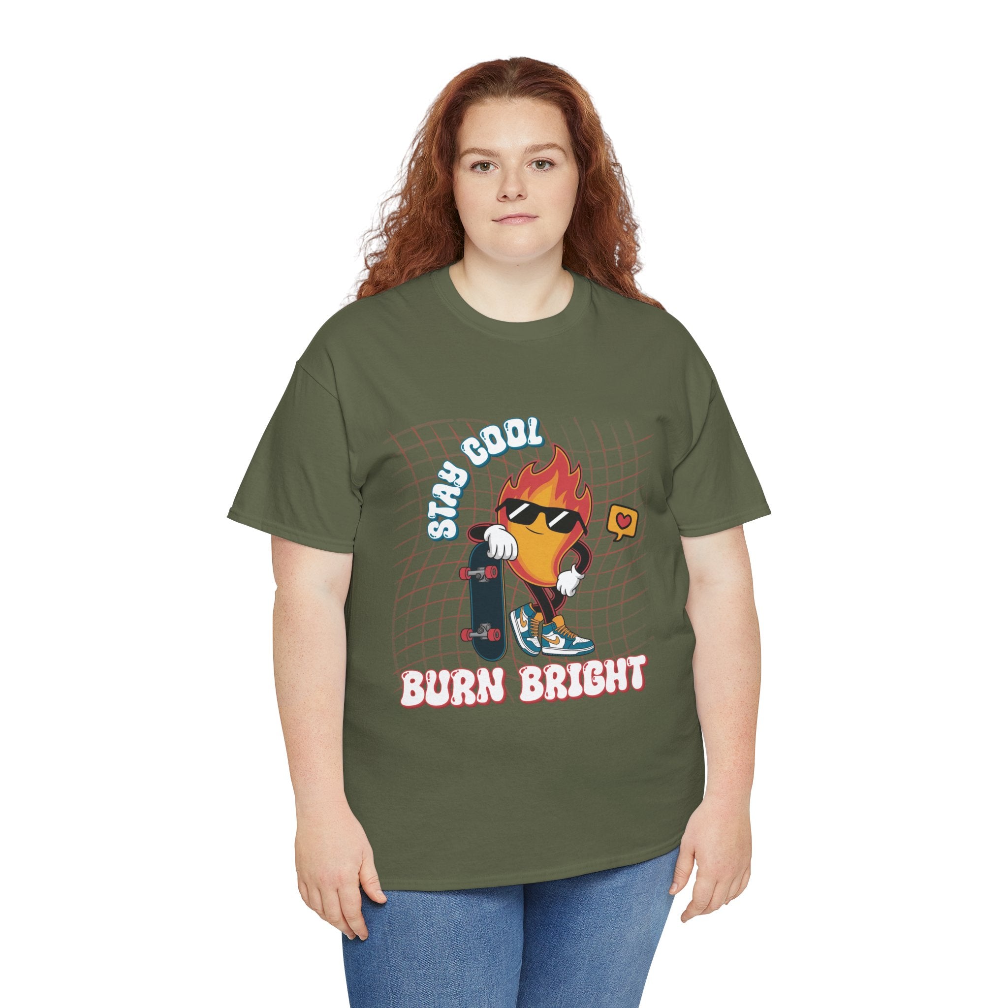 Stay Cool Burn Bright Unisex Tee