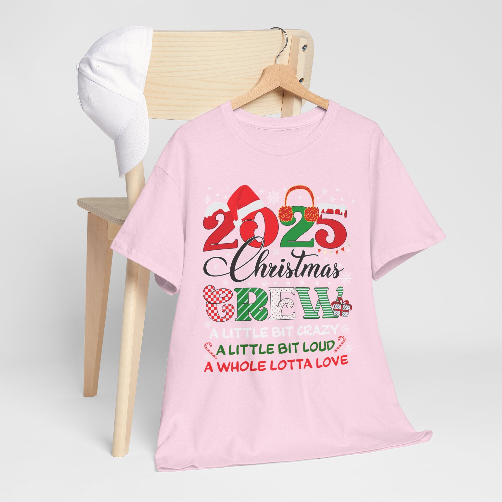 Christmas Crew 2025 Unisex Cotton Tee