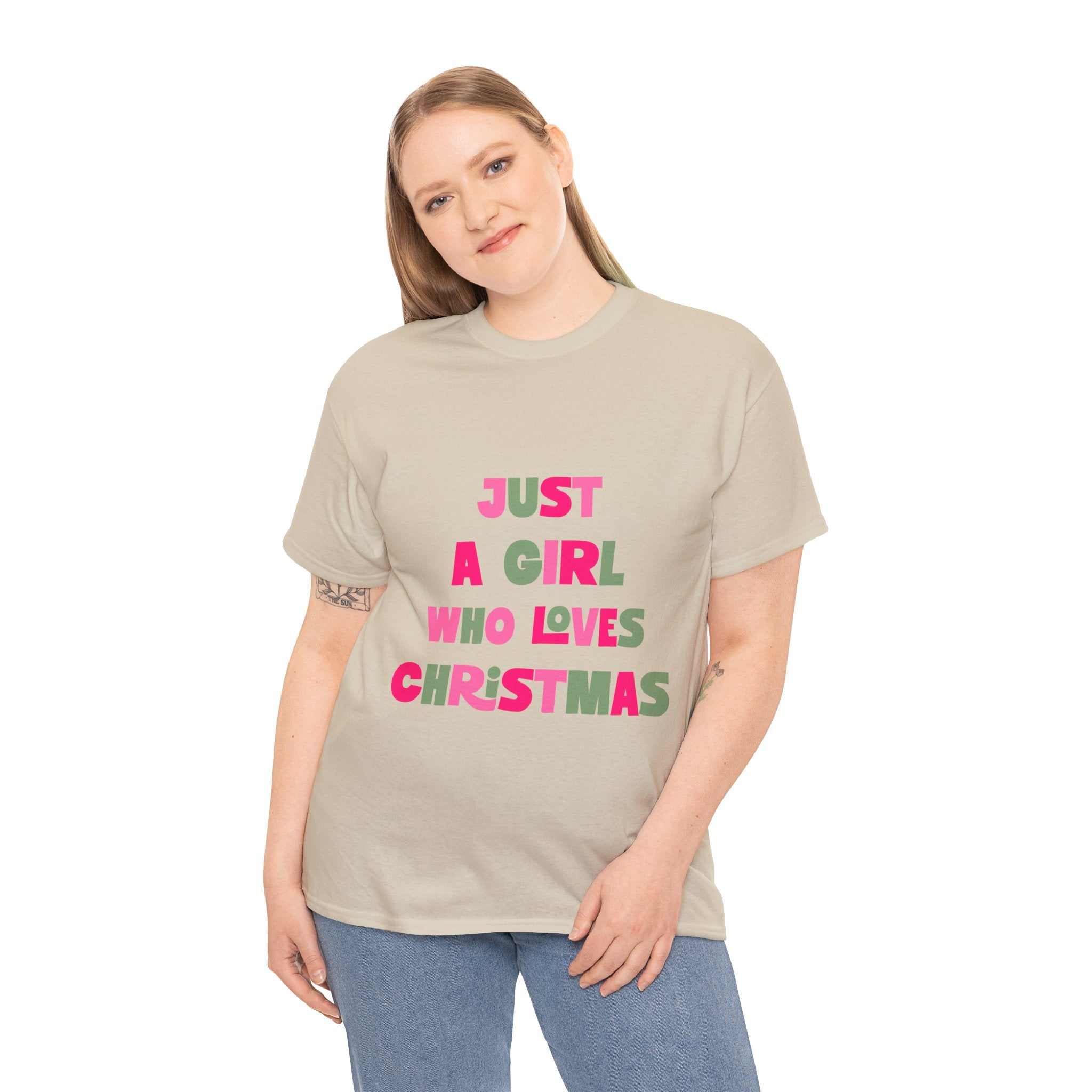 Christmas Text Unisex Cotton Tee